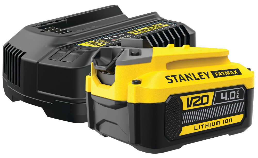Akcesoria do elektronarzędzi STANLEY SFMCB14M1 akumulator dedykowana ladowarka zrodlo zasilania narzedzi akumulatorowych pojemny kompatybilny latwy w obsludze mobilny elastyczny