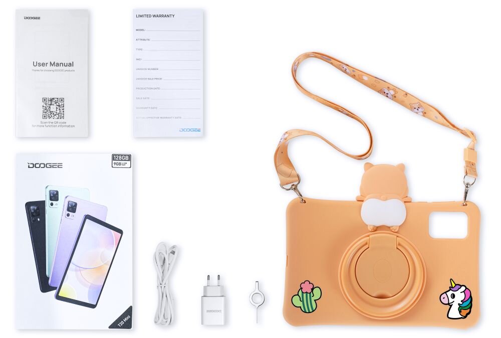 Tablet DOOGEE T20 mini Kid zestaw 