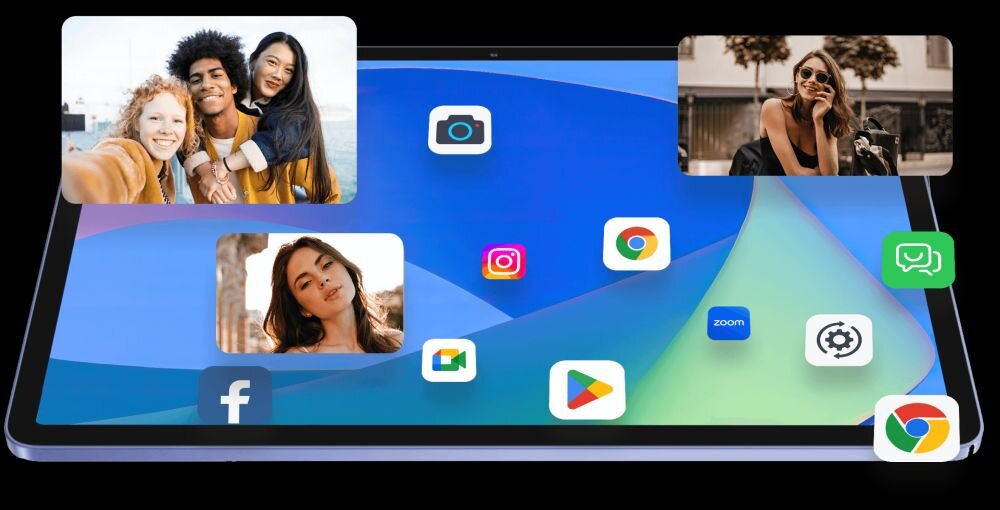 Tablet DOOGEE T10 Pro ekran bateria aparat procesor ram pamięć pojemność rozdzielczość zdjęcia filmy opis dane cechy blokady system łączność wifi bluetooth obudowa szkło odporność porty muzyka transfer sieć przekątna matryca waga czujniki oled amoled ips