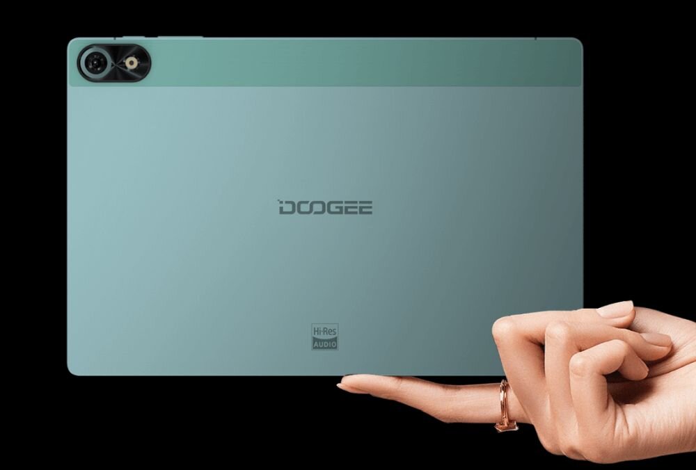 Tablet DOOGEE T10 Plus     ekran bateria aparat procesor ram pamięć pojemność rozdzielczość zdjęcia filmy opis dane cechy blokady system łączność wifi bluetooth obudowa szkło odporność porty muzyka transfer sieć przekątna matryca waga czujniki oled amoled ips