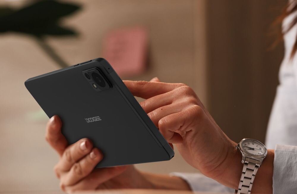 Tablet DOOGEE T20 Mini ekran bateria aparat procesor ram pamięć pojemność rozdzielczość zdjęcia filmy opis dane cechy blokady system łączność wifi bluetooth obudowa szkło odporność porty muzyka transfer sieć przekątna matryca waga czujniki oled amoled ips