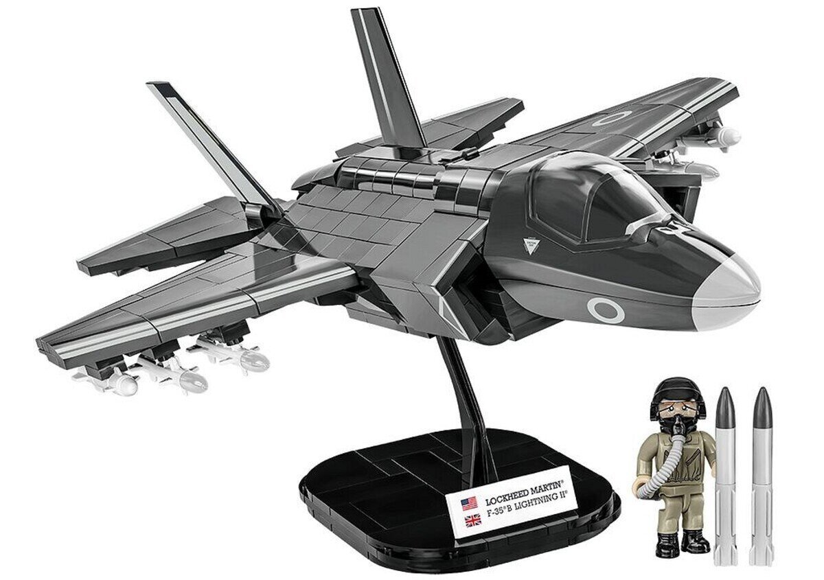 Klocki plastikowe COBI Armed Forces F-35B Lightning II Royal Air Force COBI-5830 - Klocki plastikowe