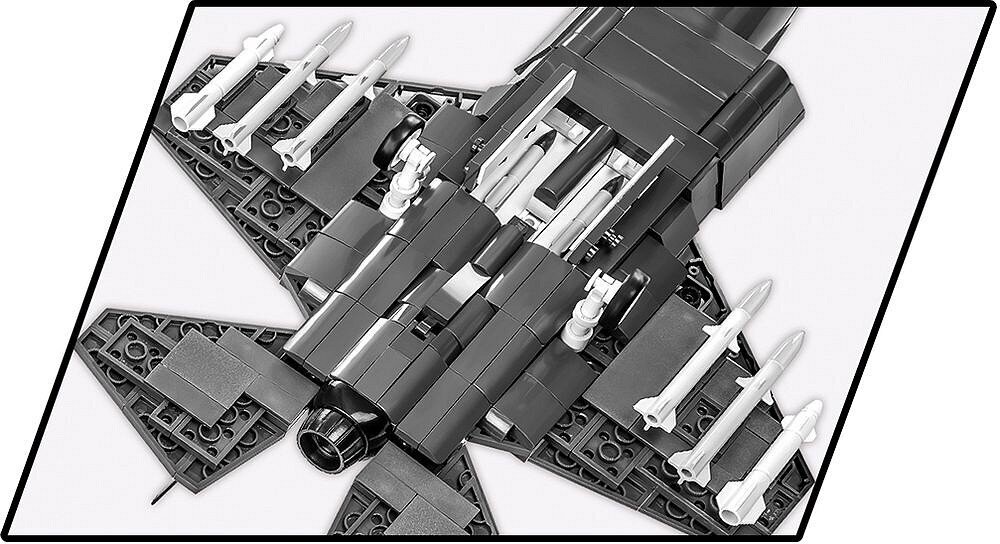 Klocki plastikowe COBI Armed Forces F-35B Lightning II Royal Air Force COBI-5830 - Trwałe oznaczenia