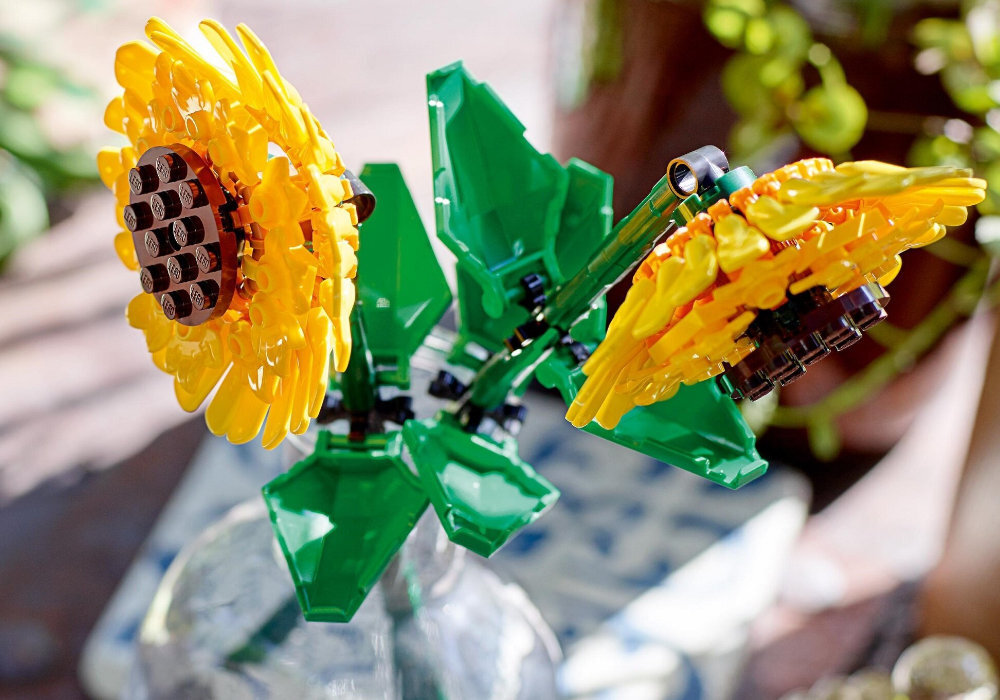 LEGO 40524 Słoneczniki zabawa edukacja rozwój wyposażenie kreatywność