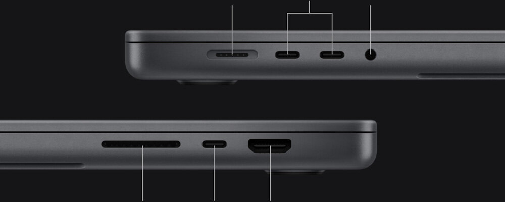 Laptop APPLE MacBook Pro 14 Retina M2 Max 32GB RAM 1TB SSD macOs wifi thunderbolt