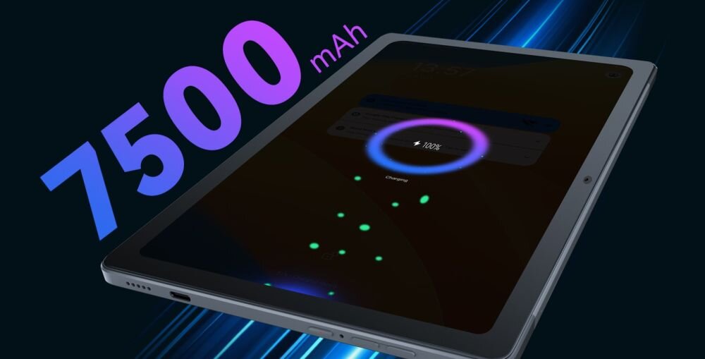 Tablet CUBOT TAB 40    ekran bateria aparat procesor ram pamięć pojemność rozdzielczość zdjęcia filmy opis dane cechy blokady system łączność wifi bluetooth obudowa szkło odporność porty muzyka transfer sieć przekątna matryca waga czujniki oled amoled ips