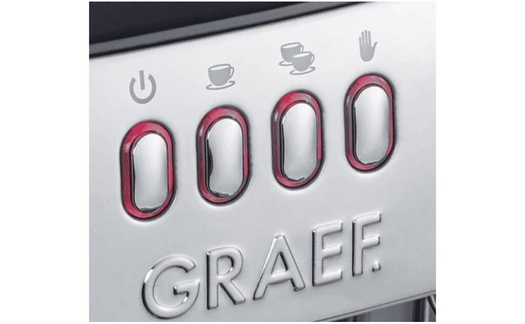 Ekspres GRAEF Baronessa ES 902 Srebrno-czarny