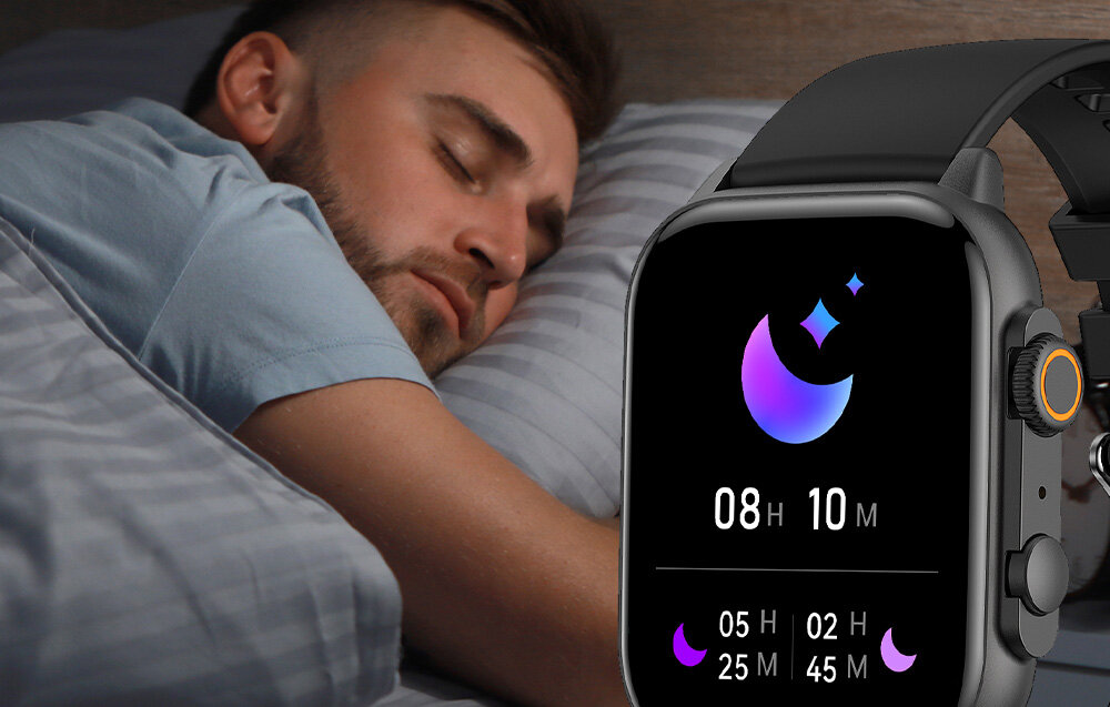 SMARTWATCH COLMI C81 ekran bateria czujniki zdrowie sport pasek ładowanie pojemność rozdzielczość łączność sterowanie krew puls rozmowy smartfon aplikacja