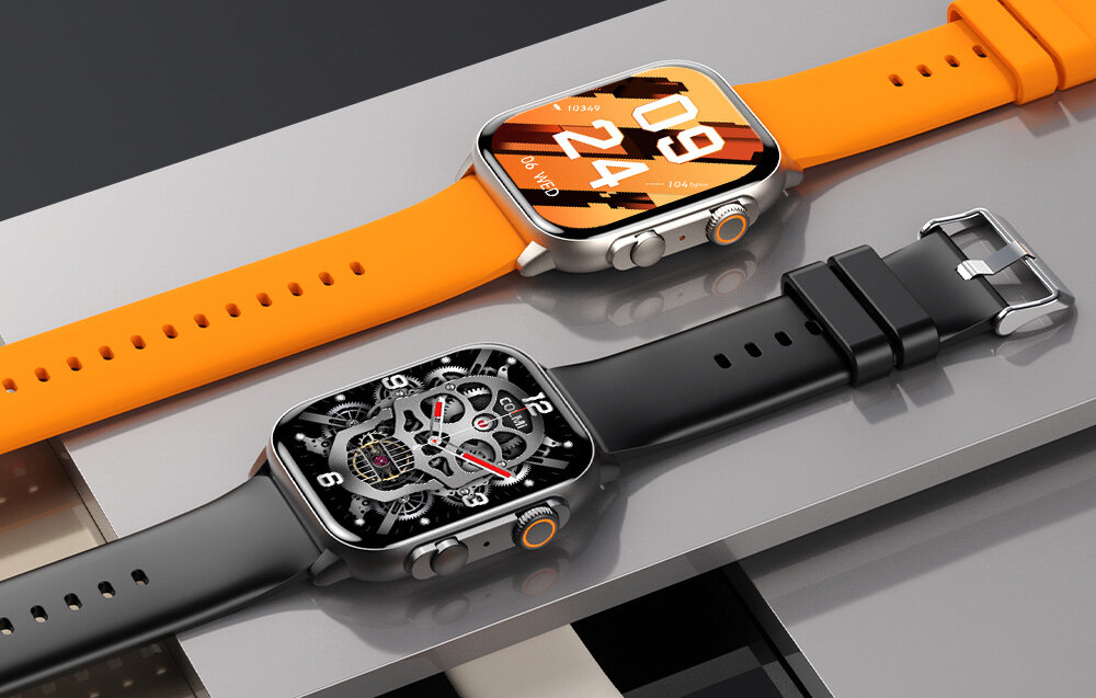 SMARTWATCH COLMI C81 ekran bateria czujniki zdrowie sport pasek ładowanie pojemność rozdzielczość łączność sterowanie krew puls rozmowy smartfon aplikacja