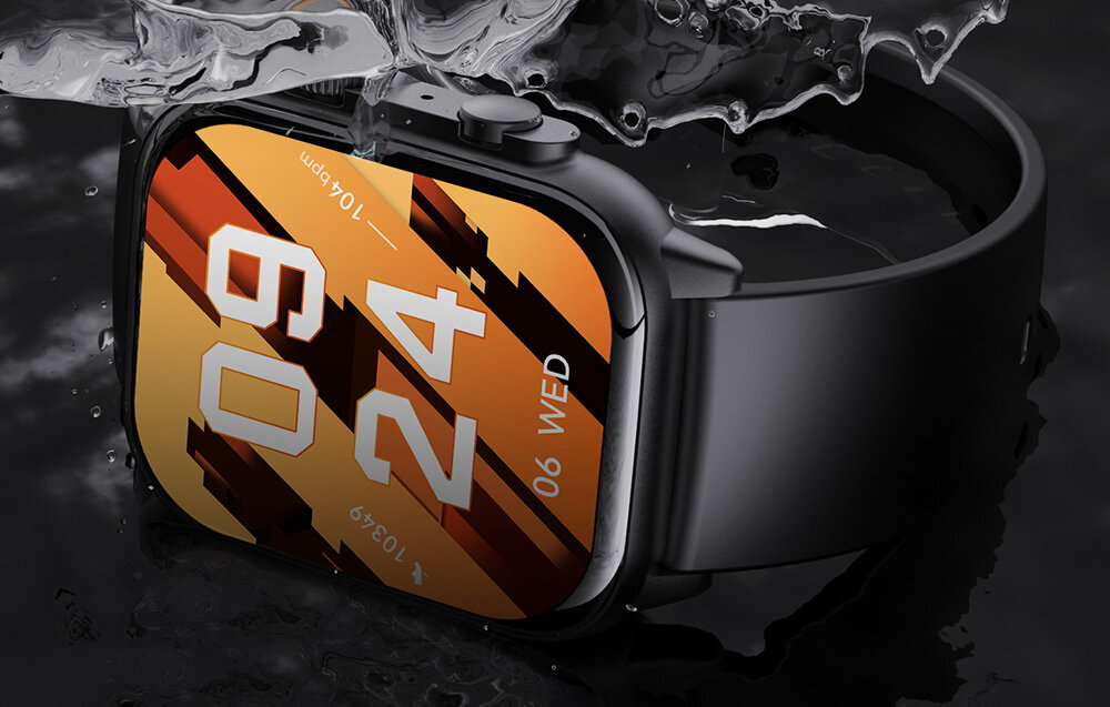 SMARTWATCH COLMI C81 ekran bateria czujniki zdrowie sport pasek ładowanie pojemność rozdzielczość łączność sterowanie krew puls rozmowy smartfon aplikacja