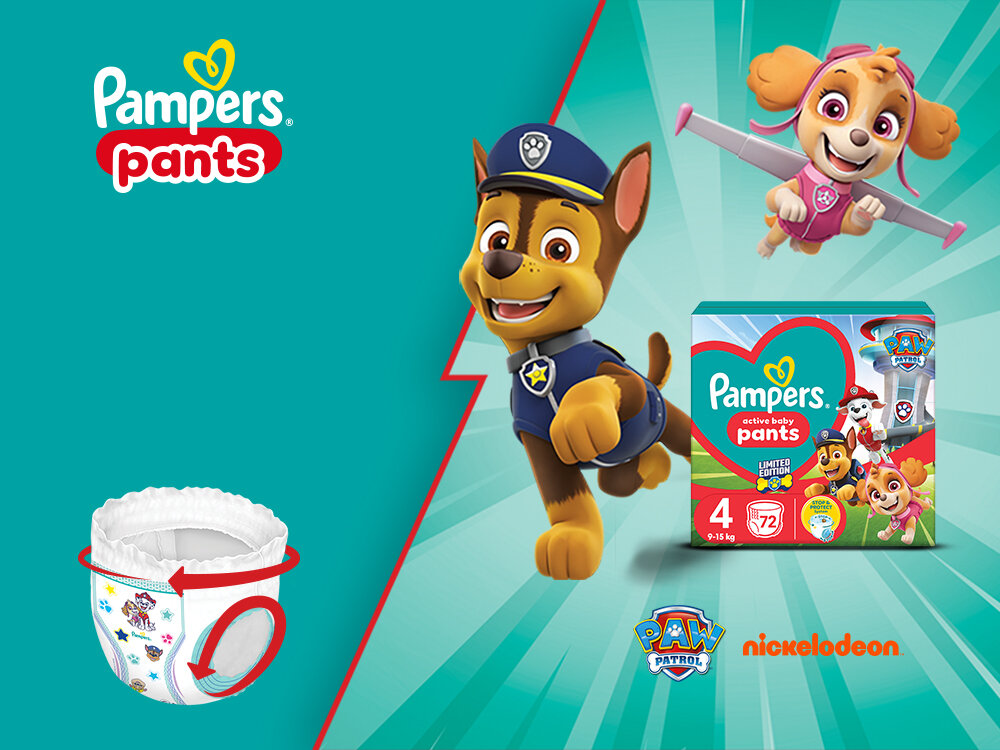 Pieluchomajtki PAMPERS Pants 3 (56 szt.)
