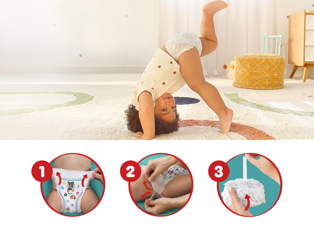 Pieluchomajtki PAMPERS Pants 3 (56 szt.)