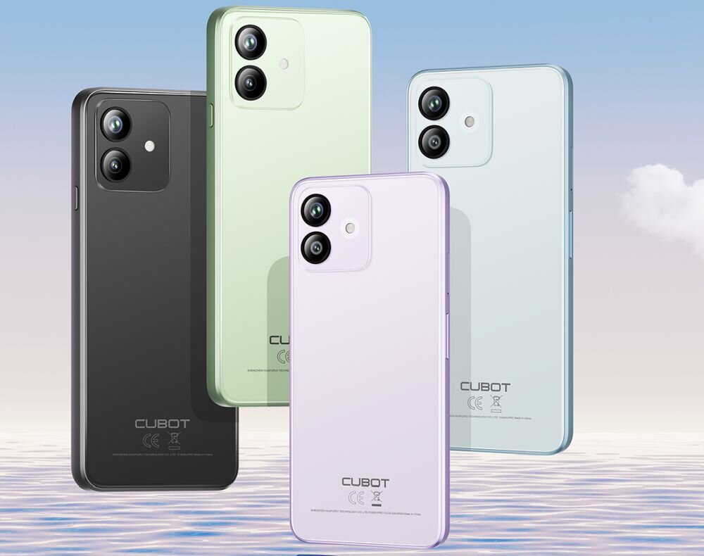 Smartfon CUBOT Note 40    ekran bateria aparat procesor ram pamięć pojemność rozdzielczość zdjęcia filmy opis dane cechy blokady system łączność wifi bluetooth obudowa szkło odporność porty muzyka transfer sieć przekątna matryca waga czujniki oled amoled ips