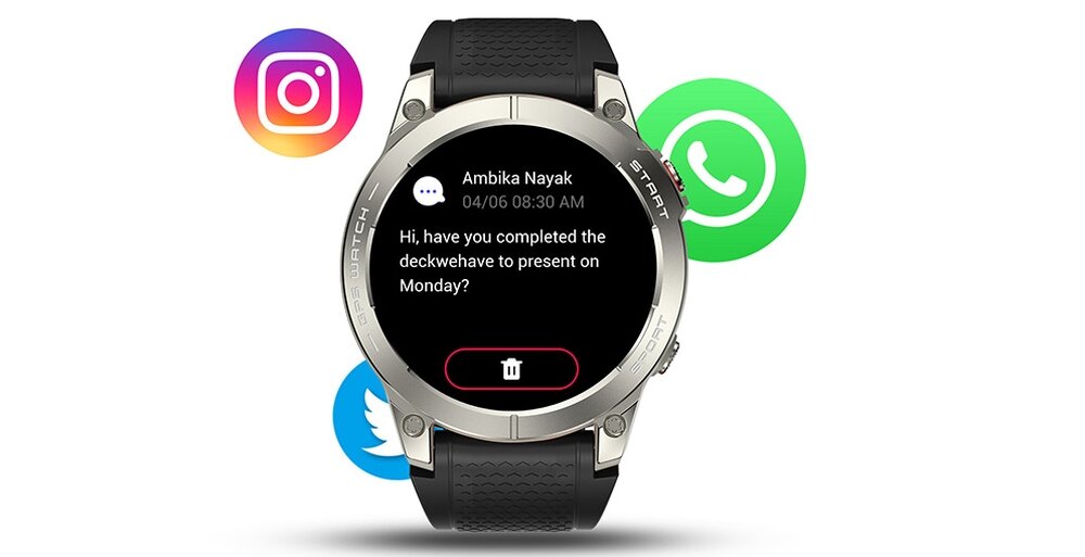 Smartwatch MANTA Activ X GPS ekran bateria czujniki zdrowie sport pasek ładowanie pojemność rozdzielczość łączność sterowanie krew puls rozmowy smartfon aplikacja