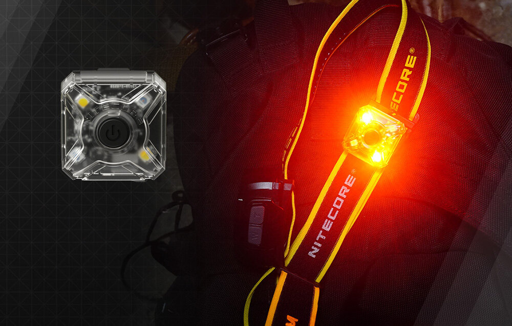 Latarka czołowa NITECORE NU05 KIT V2 kontrukcja aluminium