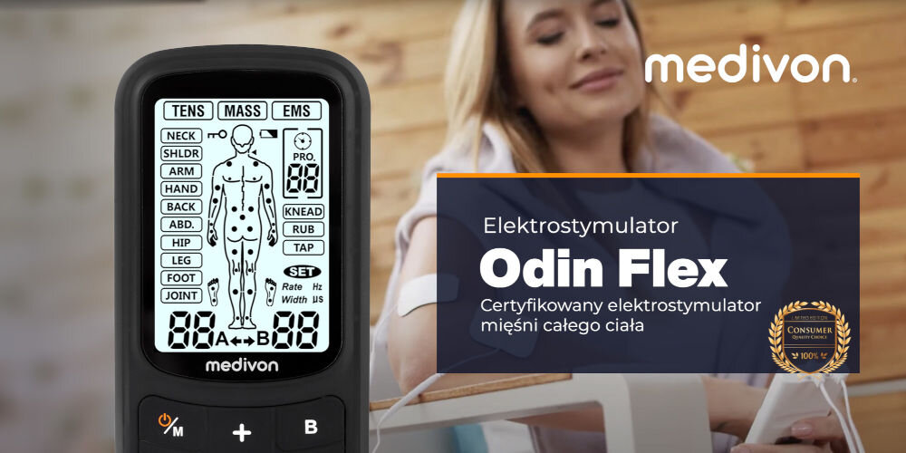 Elektrostymulator MEDIVON OdinFlex profesjonalna fizjoterapia