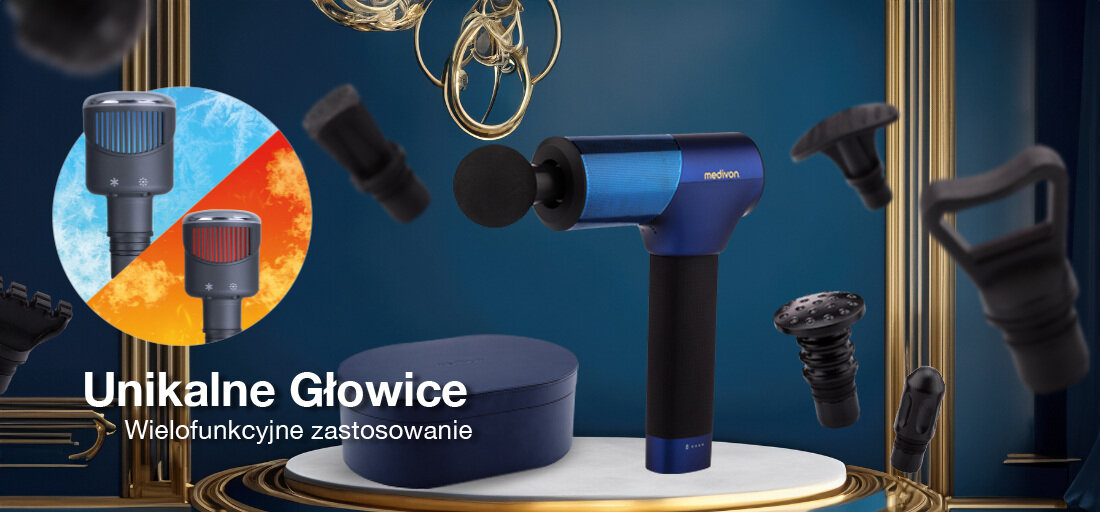 Masażer MEDIVON Gun ElitPulse miesnie kondycja