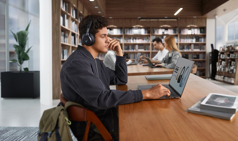 Słuchawki nauszne SOUNDCORE Space One bluetooth połączenie łączność