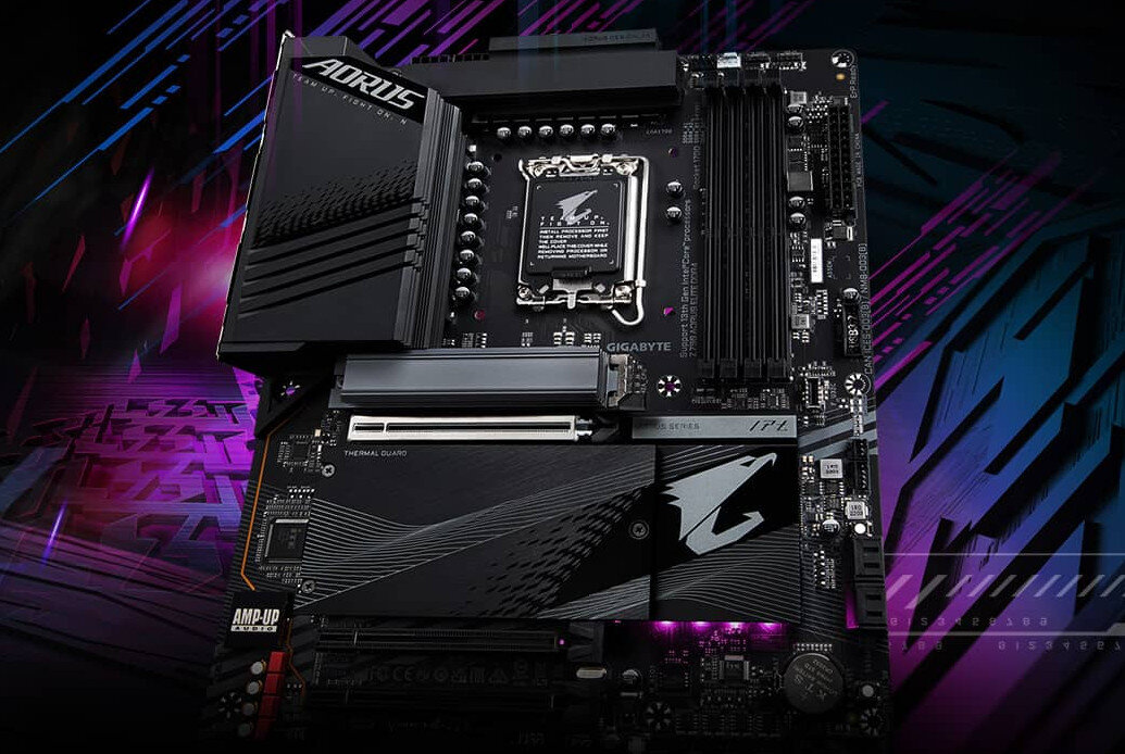 Komputer MAD DOG MD13700KF-I10R32 i7-13700KF 32GB 2TB SSD Radeon RX7800XT płyta główna gniazdo interfejs profile XMP radiator rozbudowa