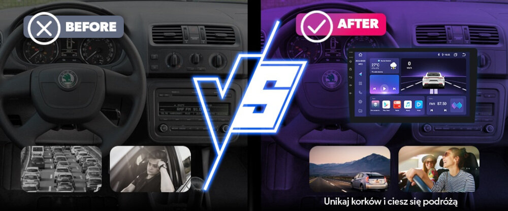 Radio samochodowe VORDON HX-100  - wielozadaniowość i personalizacja