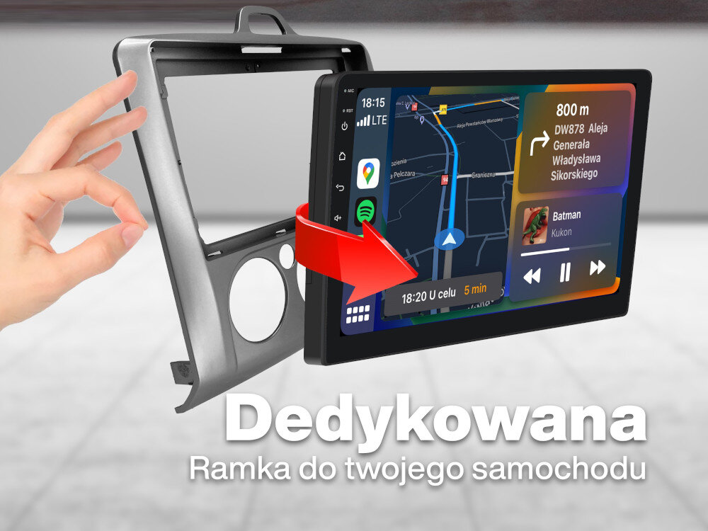Radio samochodowe VORDON HX-100 - dedykowana ramka