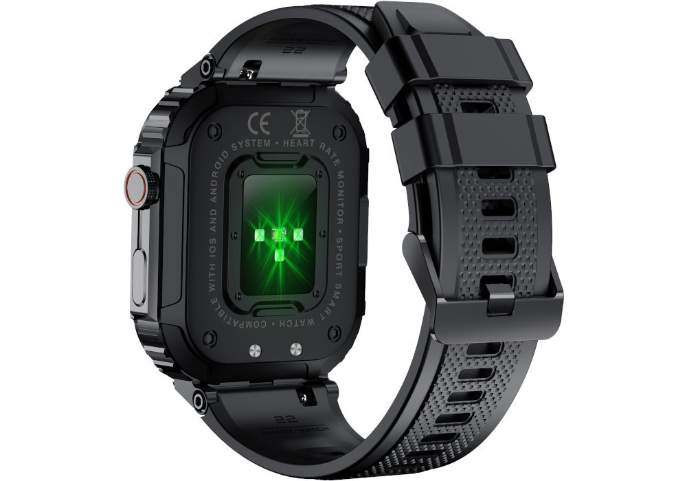 Smartwatch DENVER SWC-191B wytrzymałość styl elegancja przydatność samopoczucie wyposażenie