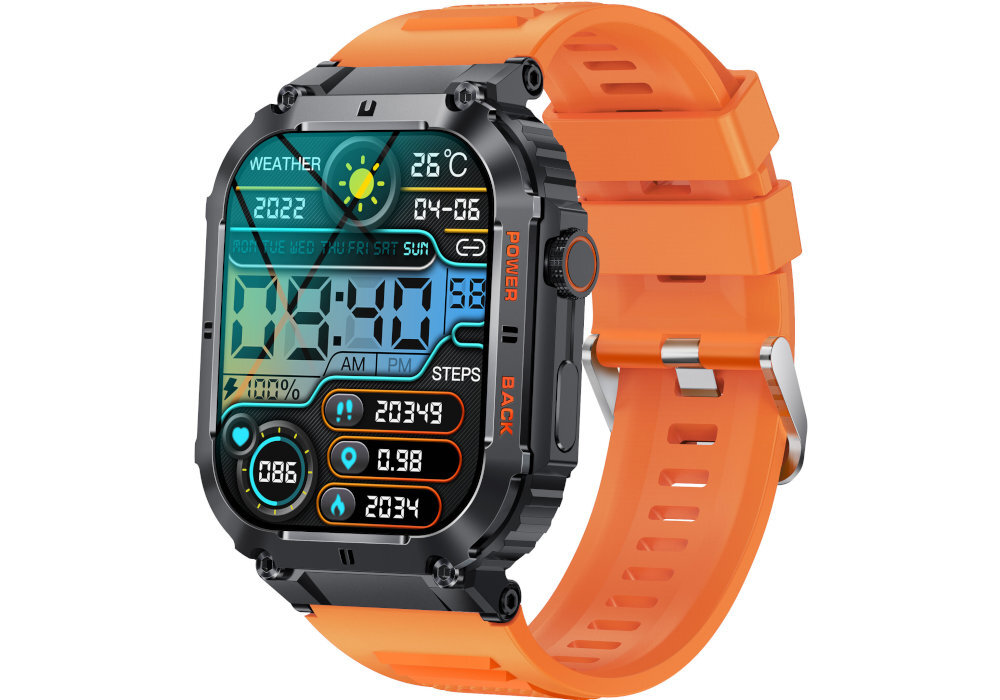 Smartwatch DENVER SWC-191O wytrzymałość styl elegancja przydatność samopoczucie wyposażenie