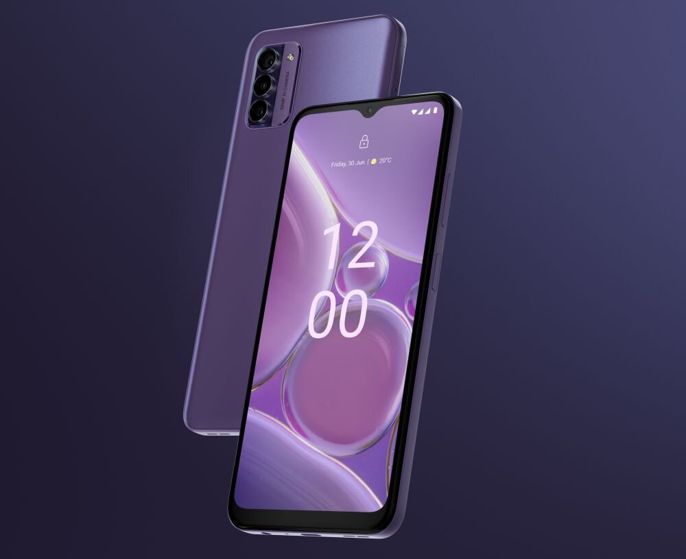 Smartfon NOKIA G42    ekran bateria aparat procesor ram pamięć pojemność rozdzielczość zdjęcia filmy opis dane cechy blokady system łączność wifi bluetooth obudowa szkło odporność porty muzyka transfer sieć przekątna matryca waga czujniki oled amoled ips