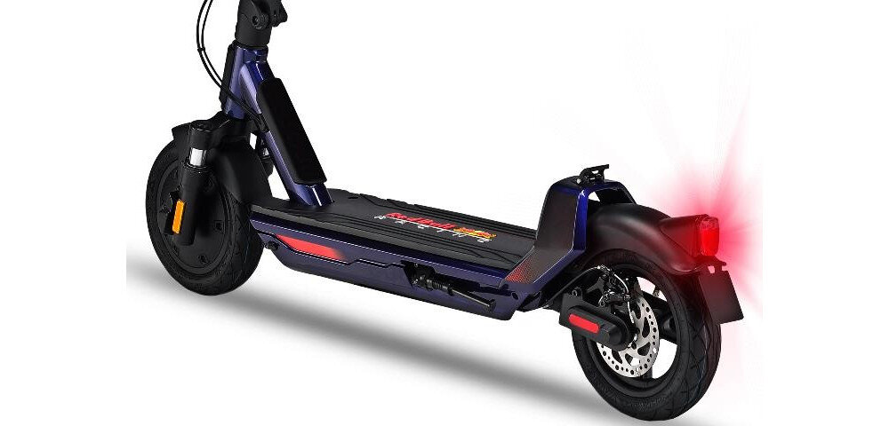 Hulajnoga elektryczna RED BULL Racing 10 RB-RTEN10-104 Niebiesko-czerwony kola opony