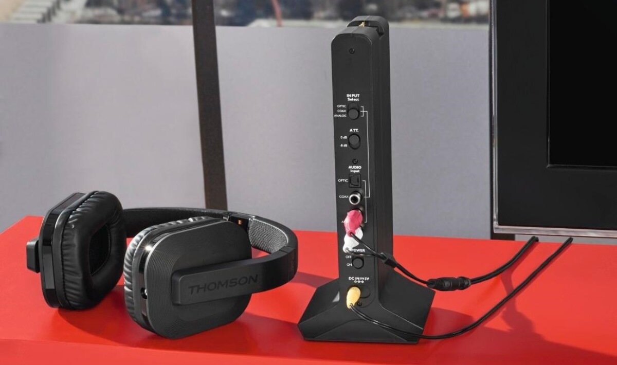 Cyfrowe przenoszenie sygnału słuchawki bezprzewodowe Thomson WHP5327