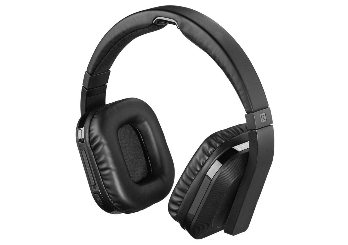 Wyściełane muszle regulowany pałąk słuchawki bezprzewodowe Thomson WHP5327