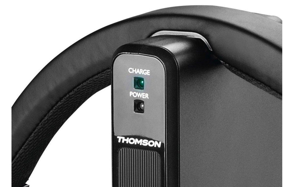 Automatyczne wyłączanie stała zmiana częstotliwości słuchawki bezprzewodowe Thomson WHP5327