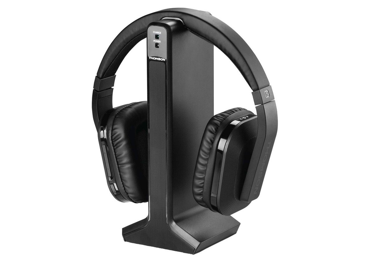 Optymalizacja sygnału wysoka jakość dźwięku słuchawki nauszne Thomson WHP5327