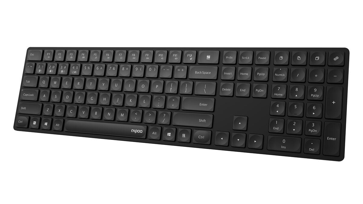 Ultra smukła Klawiatura bezprzewodowa Rapoo E8020M Multimode Blade