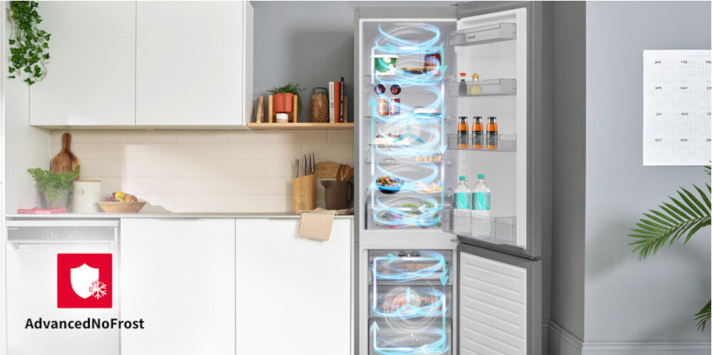 LODÓWKA SHARP SJ-BA05DTXWE-EU no frost szron oszczędność energii nofrost