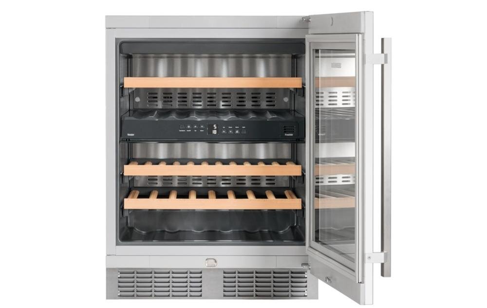 LIEBHERR WSBL 4201 easyfill otwieranie drzwi chłodziarka kąt wygodne wkładanie butelka wino mechanizm selfclosing samoczynne zamykanie delikatnie