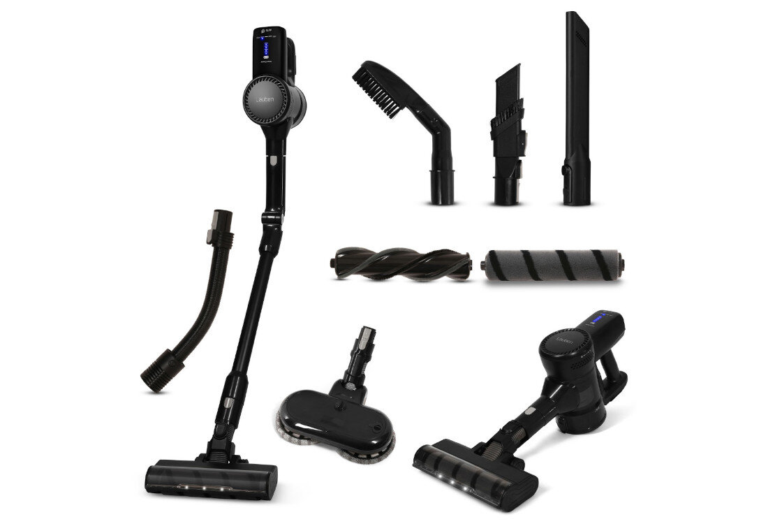 Odkurzacz LAUBEN Stick Vacuum & Mop 3in1 Pet Deluxe 400BC zestaw akcesoria komplet wyposażenie