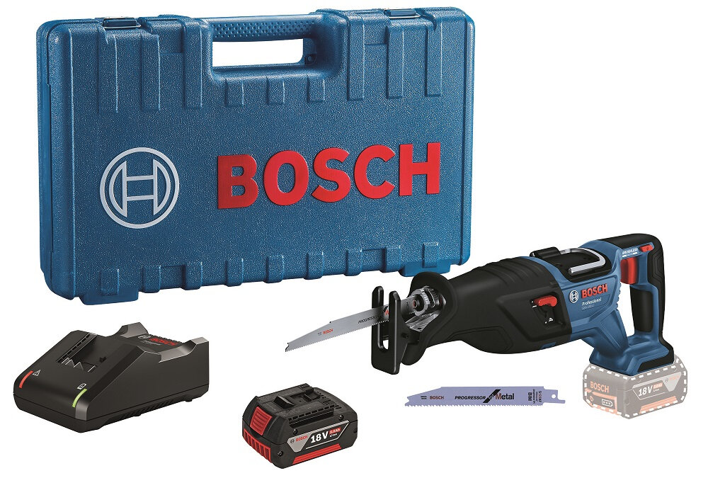 Piła szablasta BOSCH Professional GSA 185-Li 06016C0021 walizka akumulator ladowarka brzeszczot S 123 XF brzeszczot S 2345 X dokumentacja