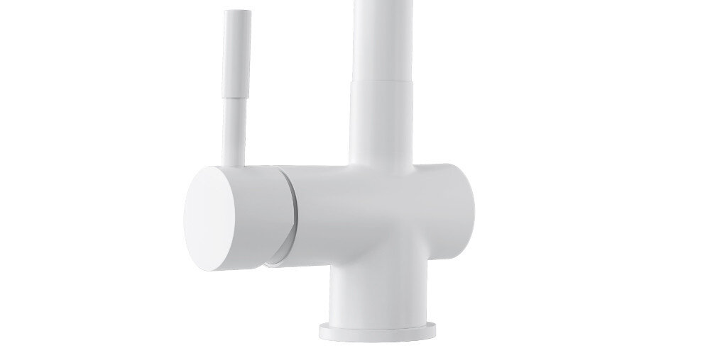 Bateria GLOBALO Lobio Biały trwała konstrukcja budowa trwałość mosiądz