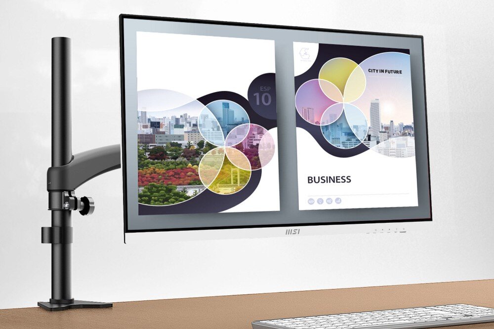 Monitor MSI Modern MD2712PW 27 1920x1080px IPS 100Hz 1 ms [MPRT] montaż zarządzanie kablami mocowanie VESA