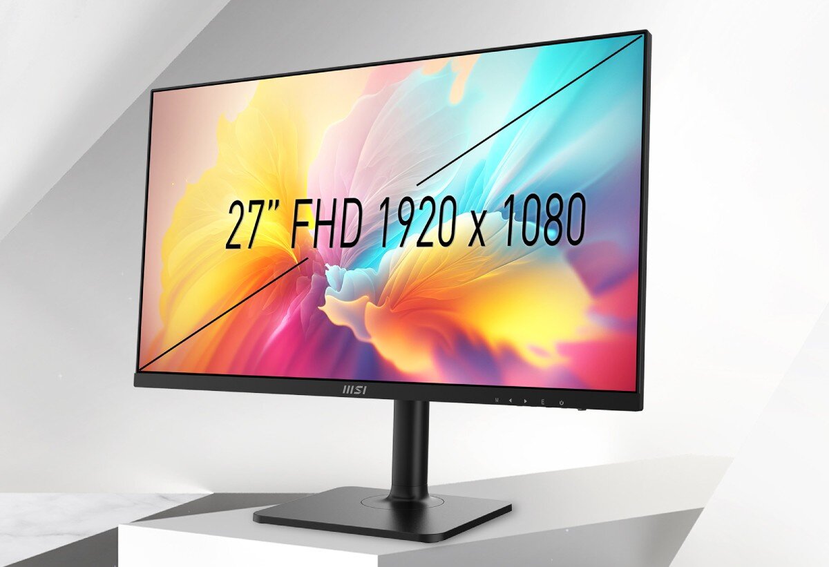 Monitor MSI Modern MD272XP 27 1920x1080px IPS 100Hz 1 ms [MPRT] matryca rozdzielczość kolory HDR