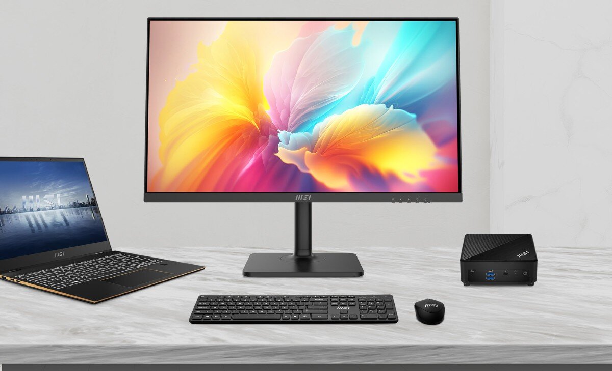 Monitor MSI Modern MD272XP 27 1920x1080px IPS 100Hz 1 ms [MPRT] aplikacja KVM tryby wyświetlania