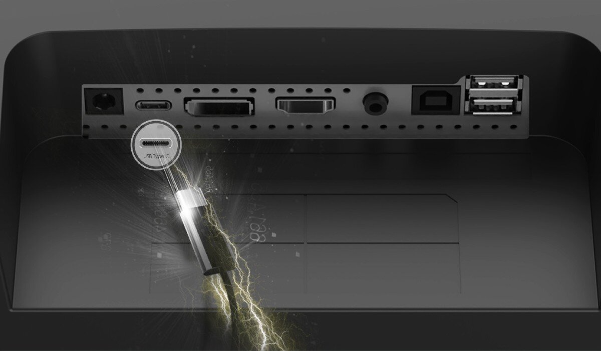 Monitor MSI Modern MD272XP 27 1920x1080px IPS 100Hz 1 ms [MPRT] porty złącza hub