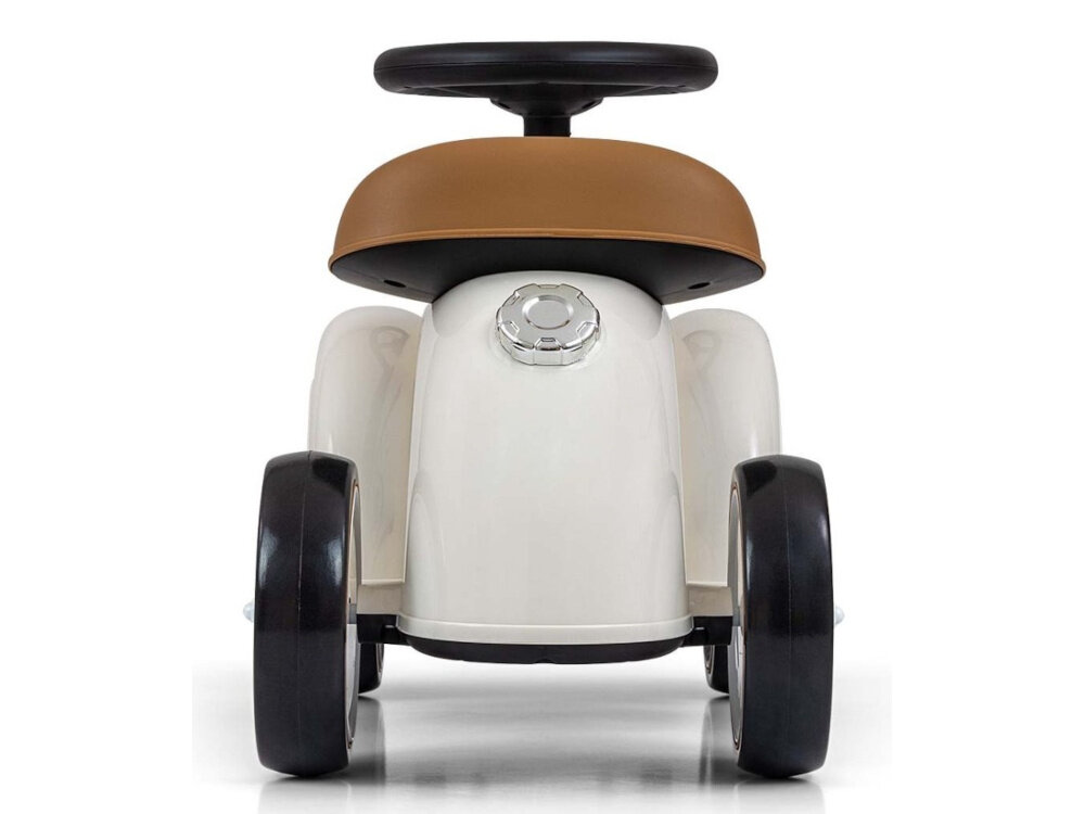 Jeździk MILLY MALLY Royce Biały radosc zabawa rozoj imitacja wlewu paliwa okragle swiatla srebrny grill z przodu jak prawdziwe auto z wysokiej jakosci nietoksycznych materialow spelniaja europejskie normy bezpieczenstwa