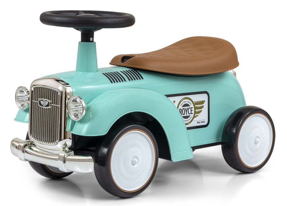 Jeździk MILLY MALLY Royce Miętowy styl retro radosc ruchu rozwoj nauka zabawa