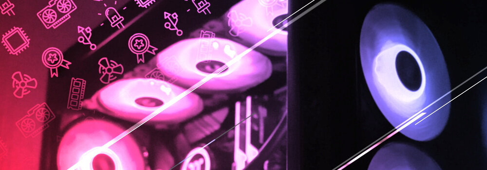 Komputer NTT Game ZKG-R7B450-200TE R7-3700X 16GB SSD 512GB Radeon RX6600 Windows 10 Home jakosc obudowa wentylacja