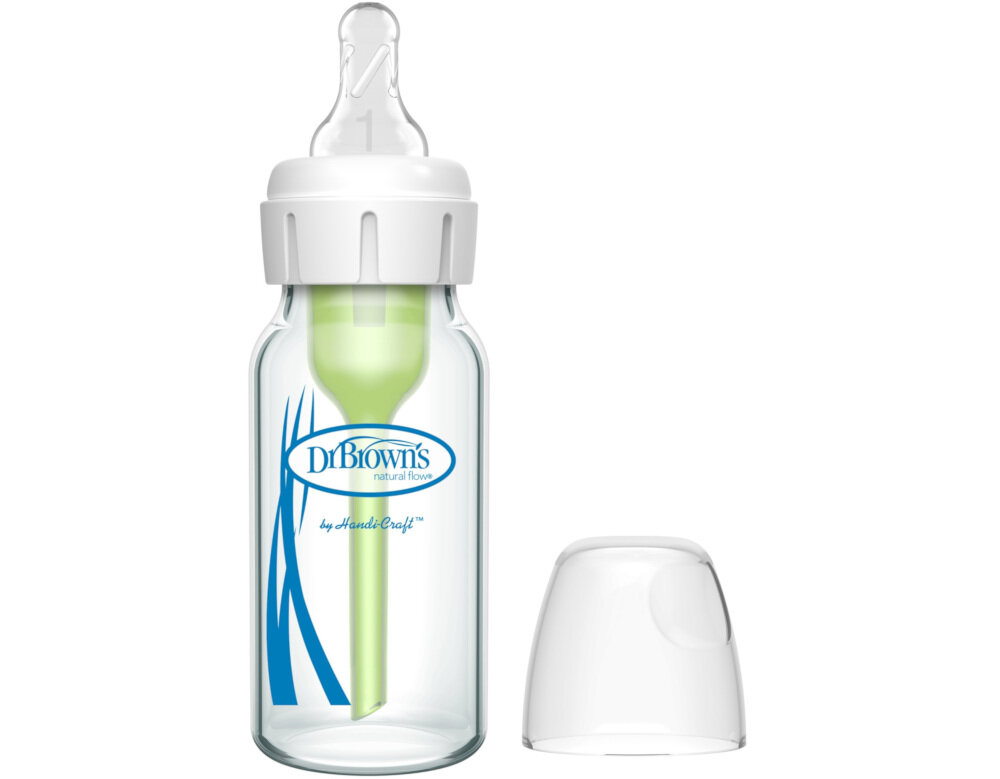 Butelka DR BROWNS szklana Options+ 120 pojemnosc 1200 ml smoczek ksztalt przeznaczenie 0-3 m