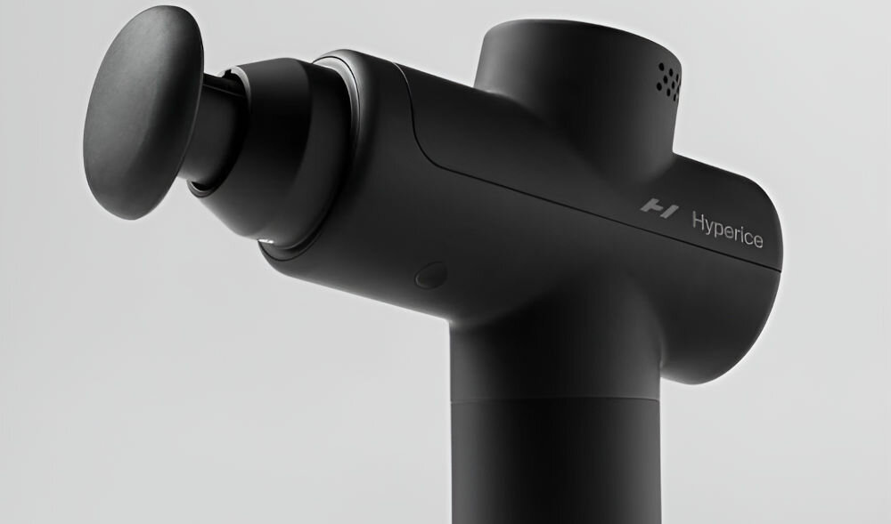 Masażer ręczny Gun HYPERICE Hypervolt Go 2 Czarny technologia QuietGlide komfortowa praca eliminacja uciążliwych hałasów możliwość pełnego relaksu efektywne odprężenie mięśni i umysłu  