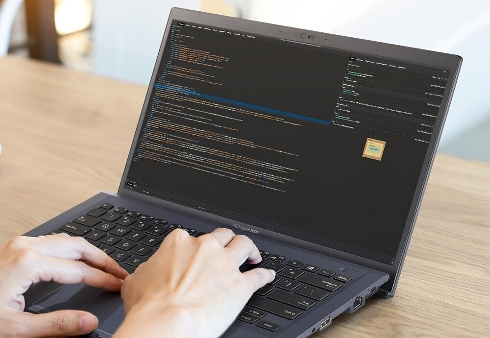 Laptop ASUS ExpertBook 90NX0571-M021D0 14 i7-1255U 16GB RAM 512GB SSD Windows 11 Professional podzespoły procesor dysk pamięć RAM pojemność