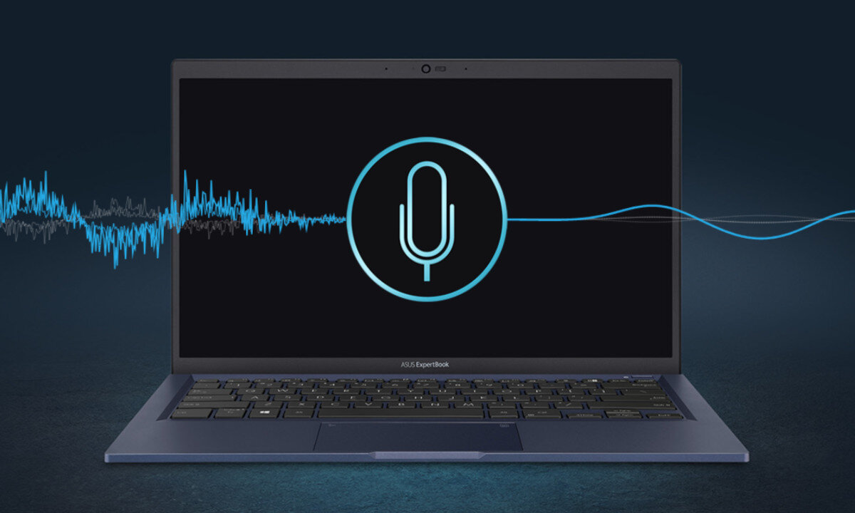 Laptop ASUS ExpertBook 90NX0571-M021D0 14 i7-1255U 16GB RAM 512GB SSD Windows 11 Professional redukcja szumów technologie aplikacja dźwięk
